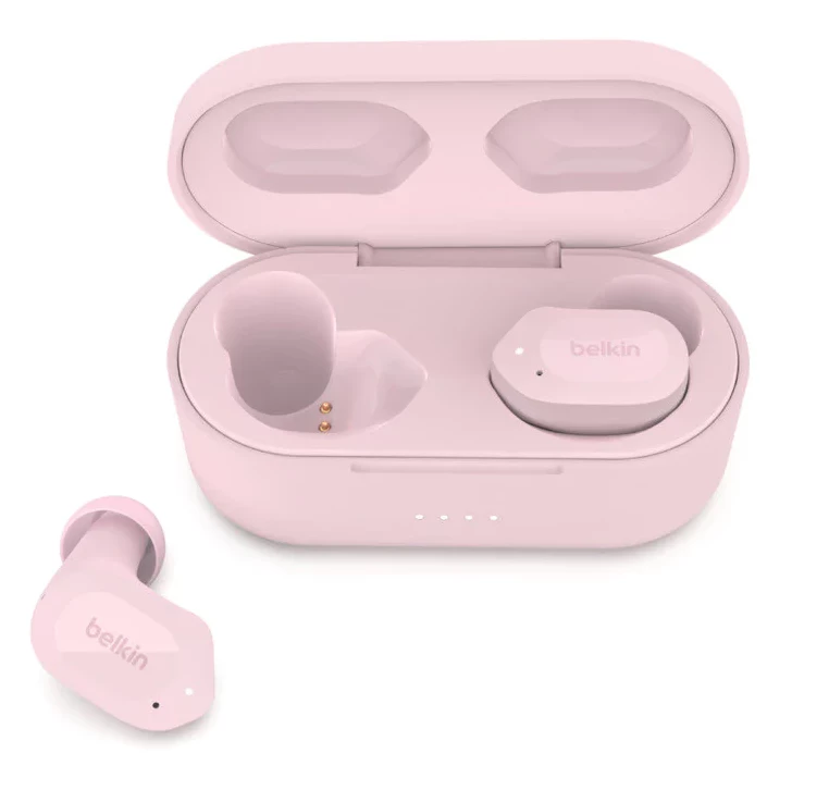 Belkin SoundForm Play True Wireless Earbuds (Pink)