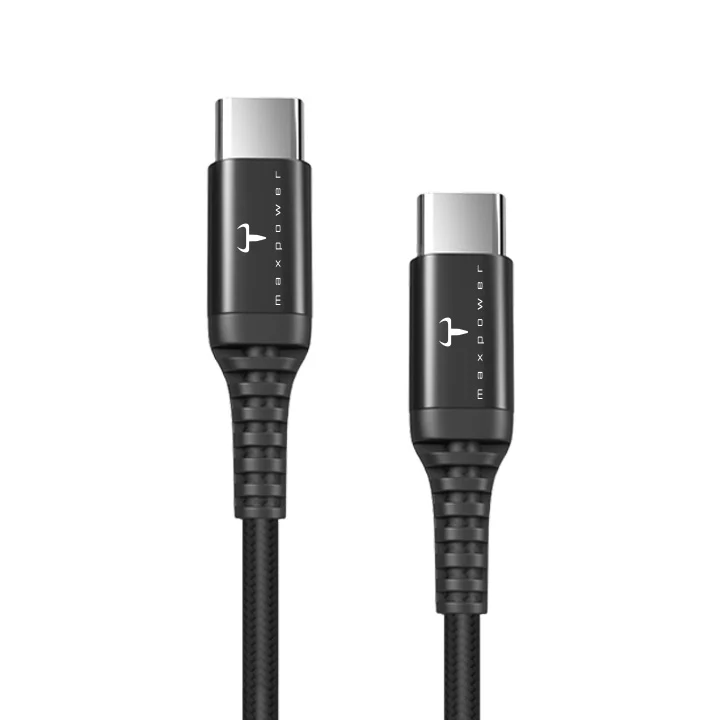 2theMax RE110C 3A 60W USB-C 充電線 (黑色) #D24401-Mb