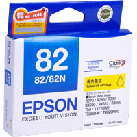 Epson 82 Yellow Ink Cartridge #T112480