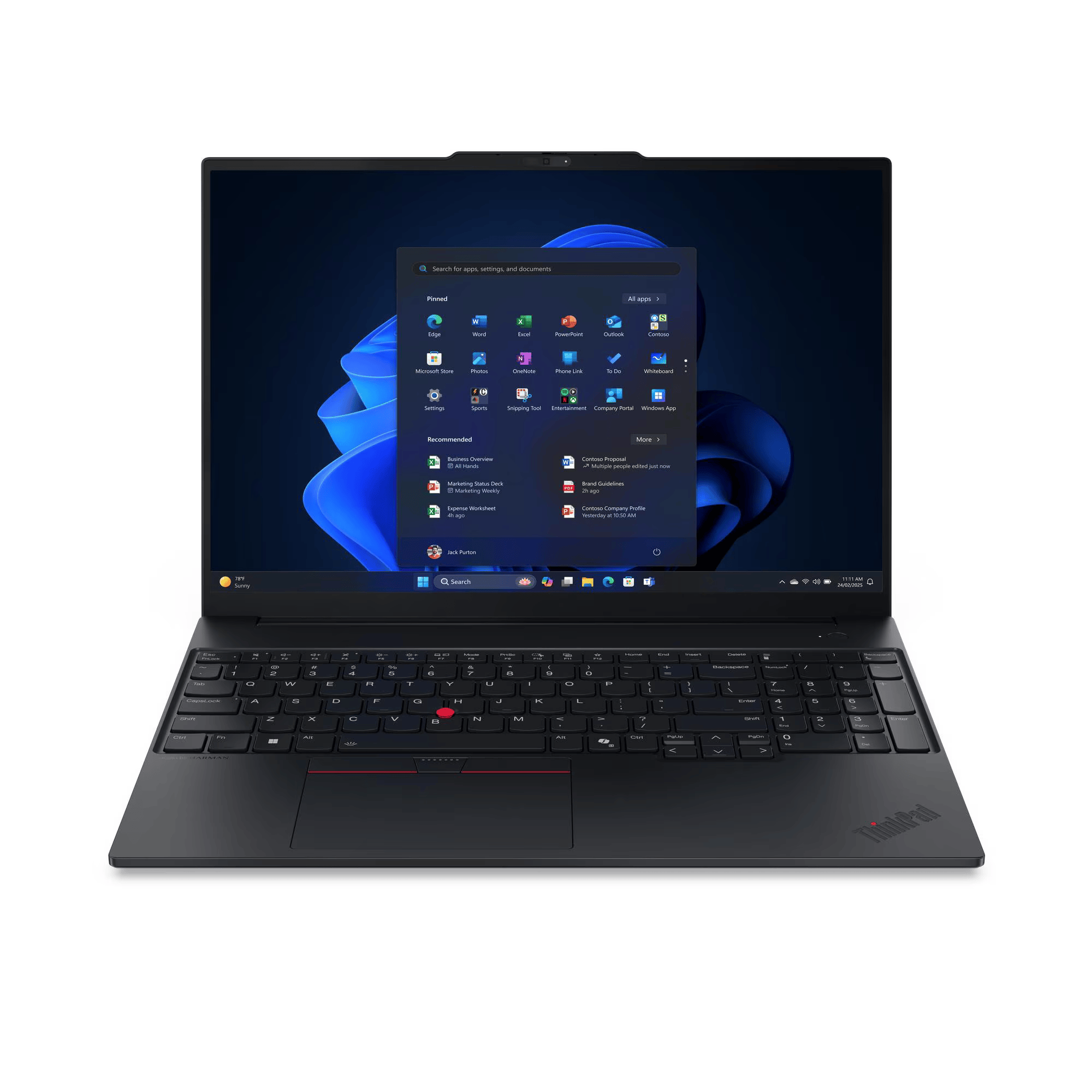 Lenovo ThinkPad E16 G3 Core Ultra 7 32Gb 1Tb SSD 16" Win11Pro 商務筆記簿型電腦 #21SRS01Y00
