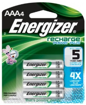 Energizer 勁量 3AAA 700mAh 4pcs Rechargeable Battery #NH12EBP4-700