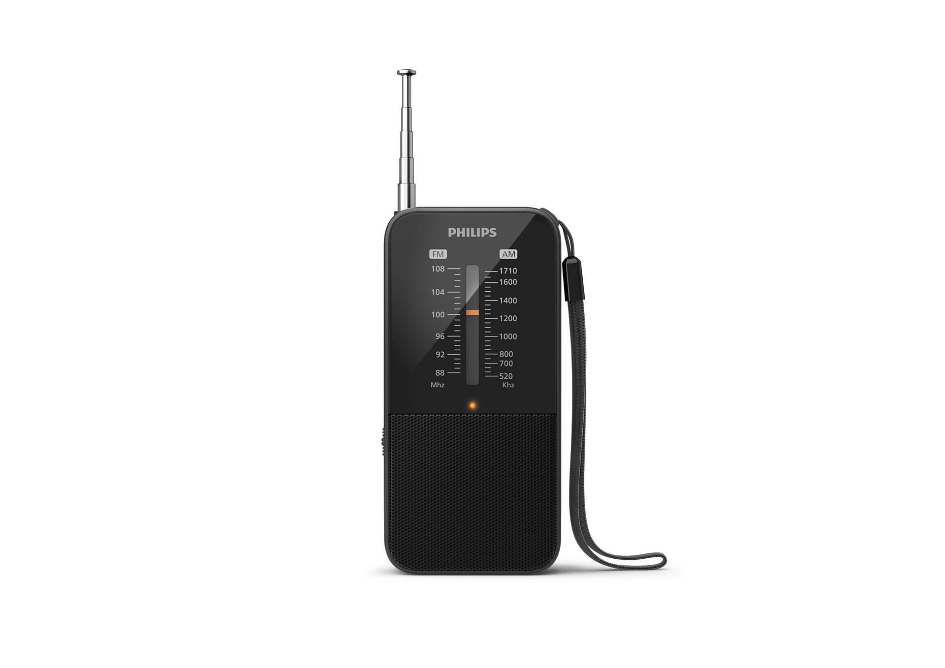 Philips Portable FM/AM Radio 收音機 (Black) #TAR1509/00