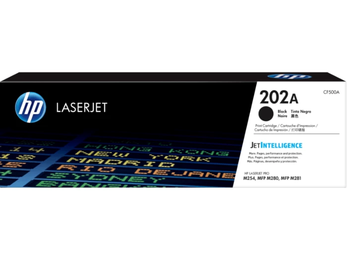 HP 202A Black Toner Cartridge #CF500A