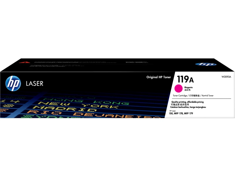 HP 119A Magenta Toner Cartridge #W2093A