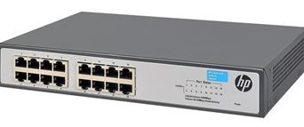 HPE OfficeConnect 1420-16G 16port Gigabit Unmanaged Network Switch #JH016A