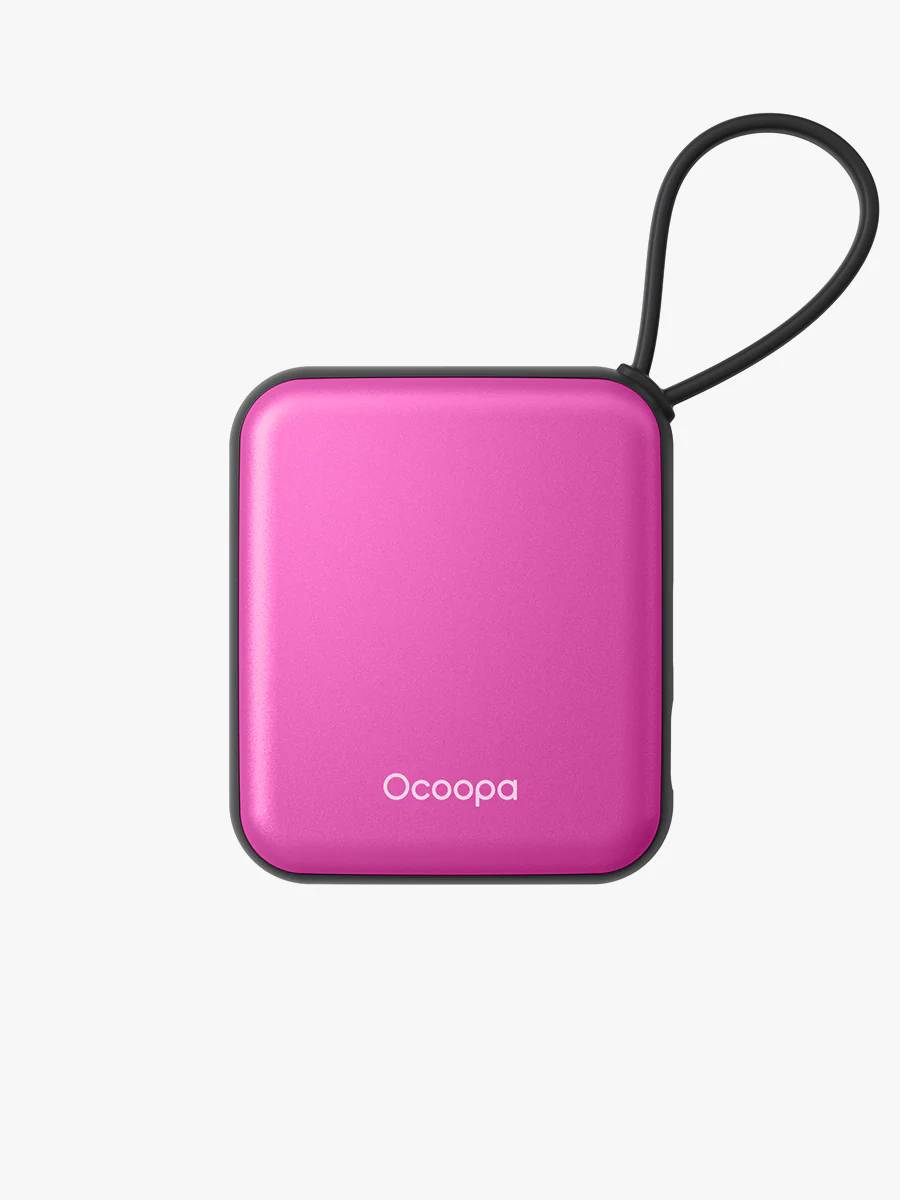 Ocoopa UT5 Nano 2000mAh 充電暖手器 (玫瑰紅) #UT3042-Rs-1P-Dz