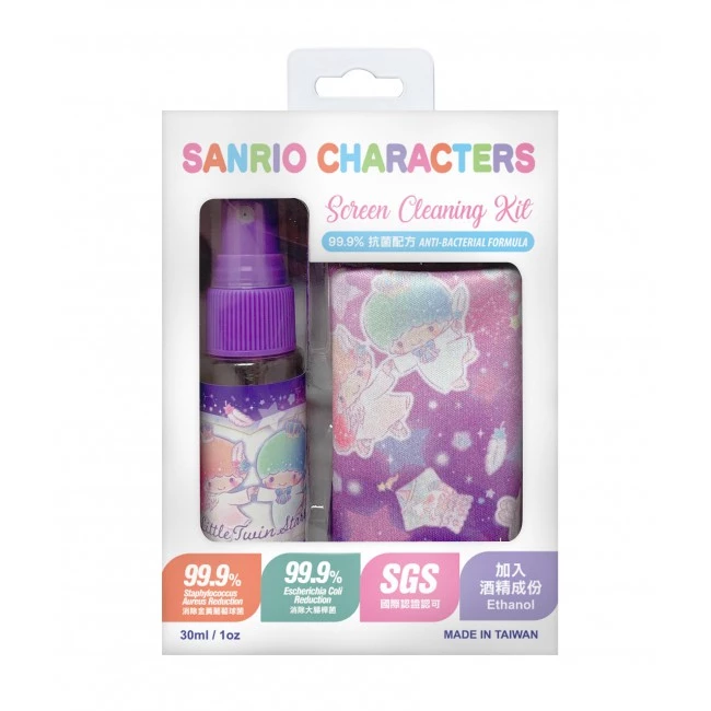 Sanrio Little Twins Stars Screen Cleaning Kit 30ml