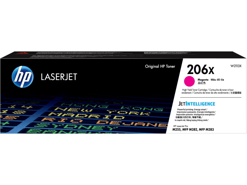 HP 206X Magenta Toner Cartridge (High Capacity) #W2113X