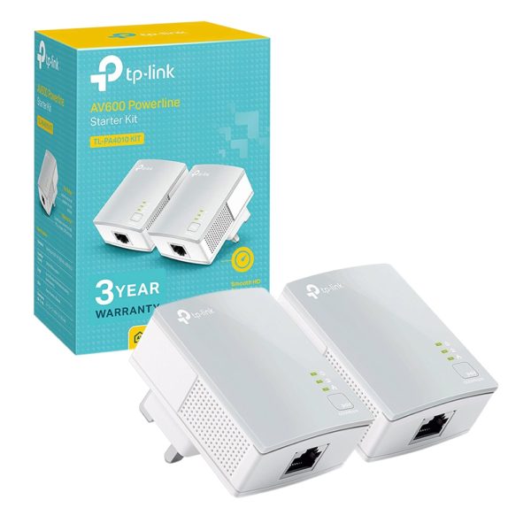 TP-Link TL-PA4010-KIT AV500 微型電力線網路橋接器 (兩隻套裝)