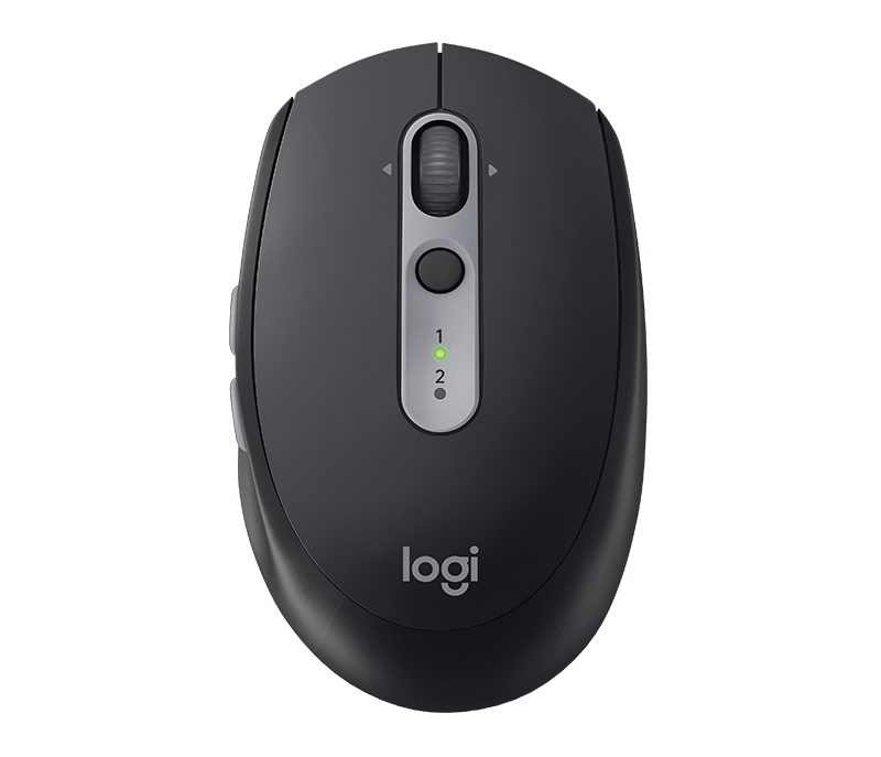 Logitech M590-Silent 多工無線靜音滑鼠 (黑色)