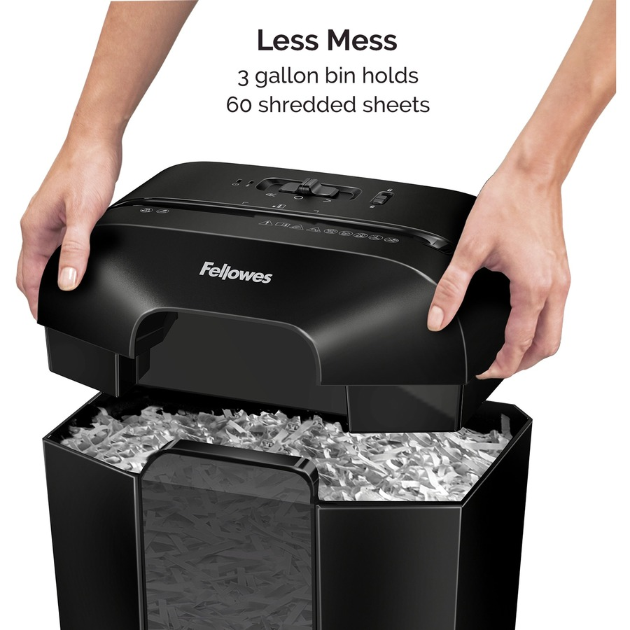 Fellowes LX25 Particle-cut patented Paper Shredder #FW4171101