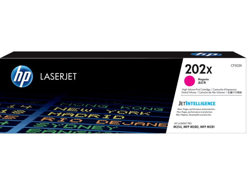 HP 202X Magenta Toner Cartridge (High Capacity) #CF503X