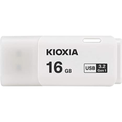 KIOXIA(Toshiba) U301 16Gb USB3.2隨身碟 (白色)