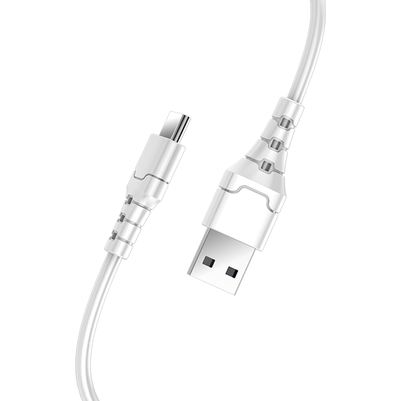 Aspor 6.6ft/2metre Usb-A to Micro-Usb Cable 3A (White) #A100L