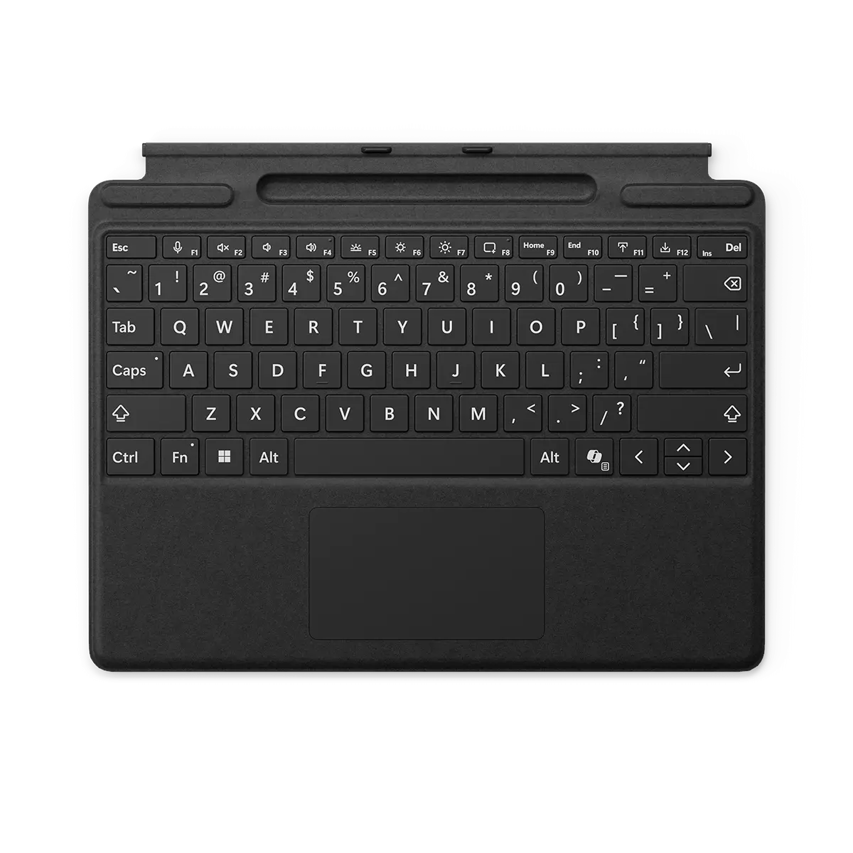 Microsoft SurfacePro 13" Signature English Type Keyboard Cover - BT w/TouchPad+Copilot (Black) #8Xb-00153