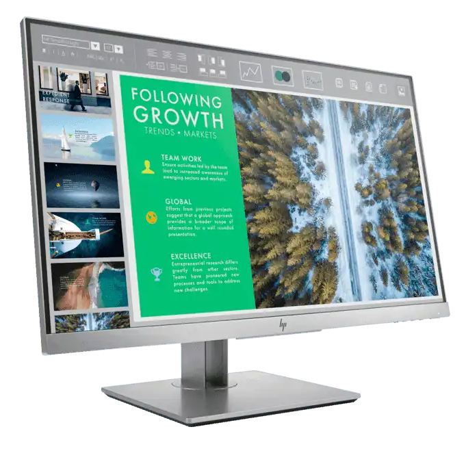 HP EliteDisplay E243 24" Business Grade FHD Adjustable Monitor