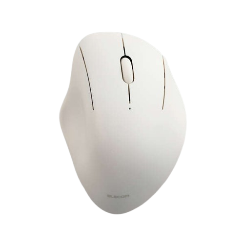 Elecom Shellpha Wireless Mouse - BT+Usb (White) #SH11MBSKWH