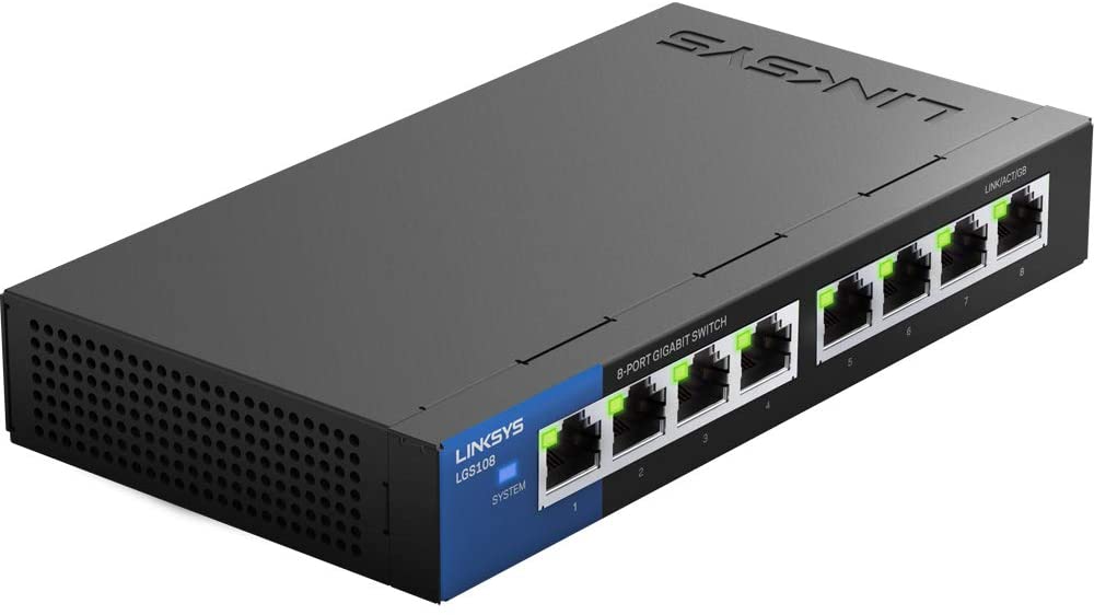 LinkSys LGS108 8port Gigabit Switch 網絡交換器