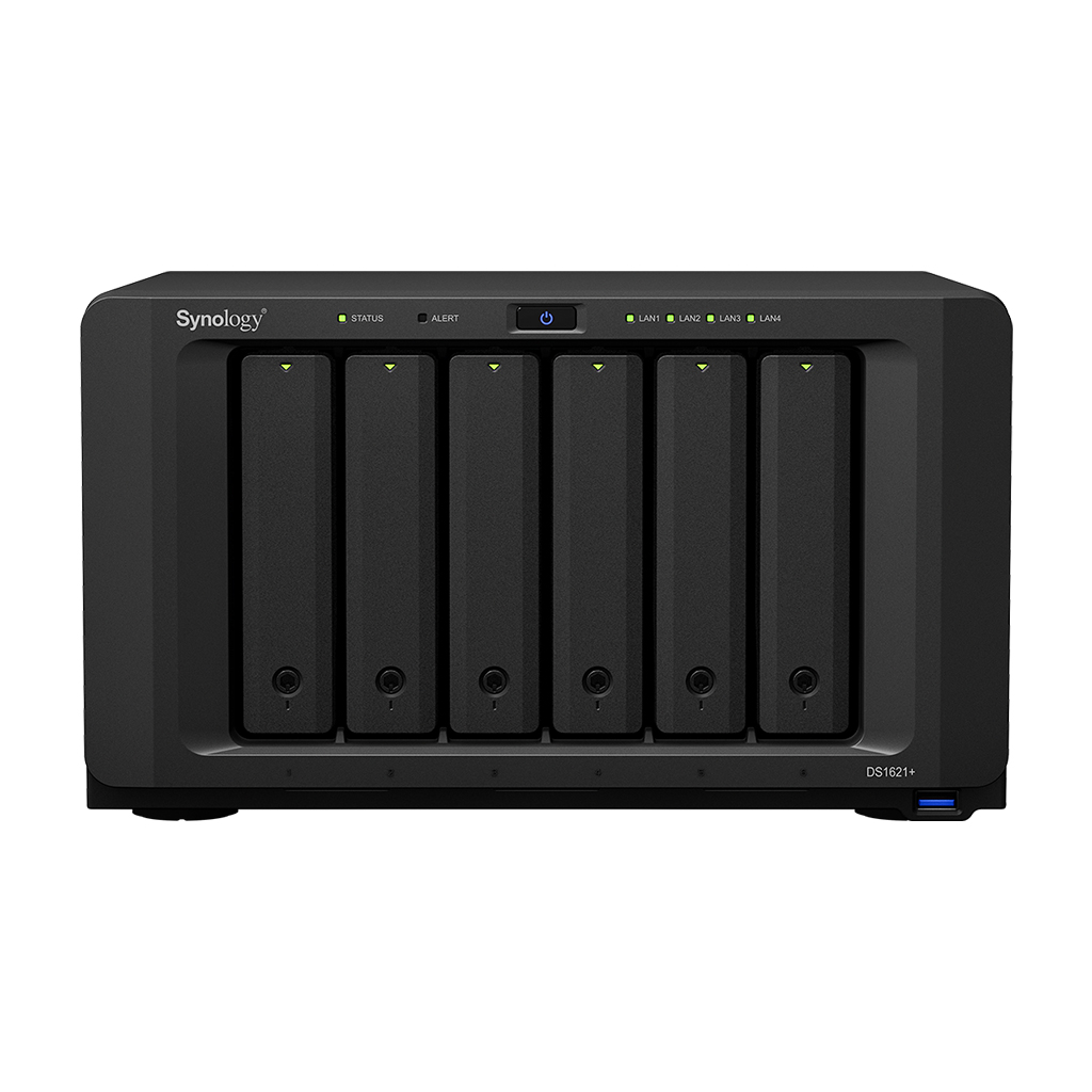 Synology Ds1621+ 6-Bay 網路儲存伺服器 #90-D1621P231