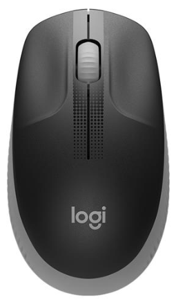 Logitech M190 Optical Cordless Mouse (Grey)