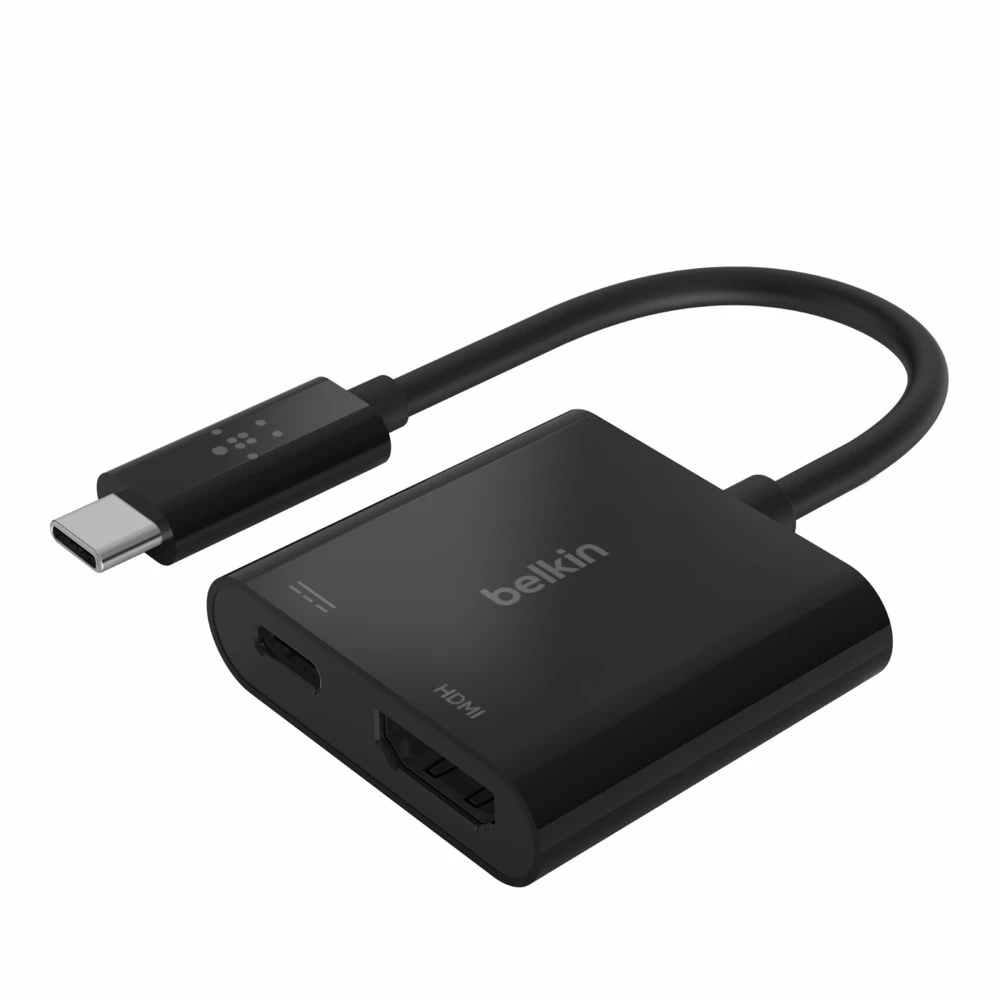 Belkin USB-C 轉 HDMI + 充電轉換器 #AVC002btBK