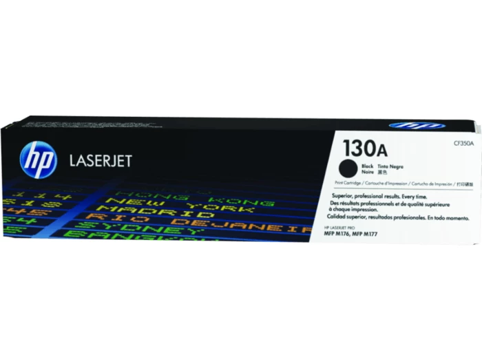 HP 130A Black Toner Cartridge #CF350a