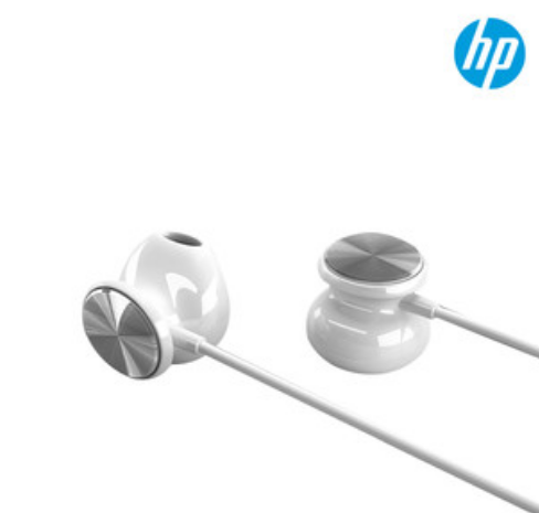 HP DHH-1112 有線入耳式降噪耳機麥克風 (白色)