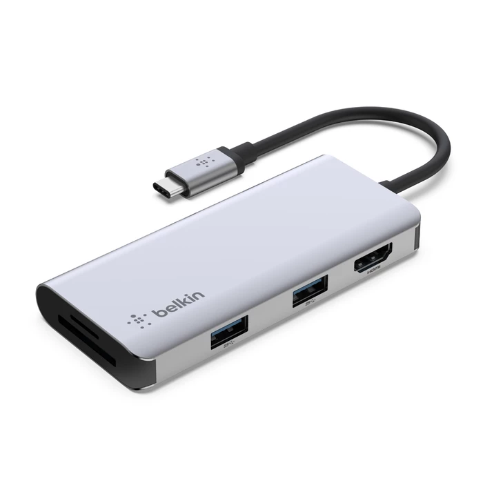 Belkin CONNECT USB-C USB-C 5-in-1 Multiport Adapter Hub #AVC007btSGY
