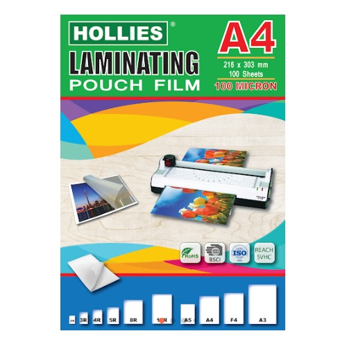 Hollies A4 過膠片 (100張) #HL_A4-100N