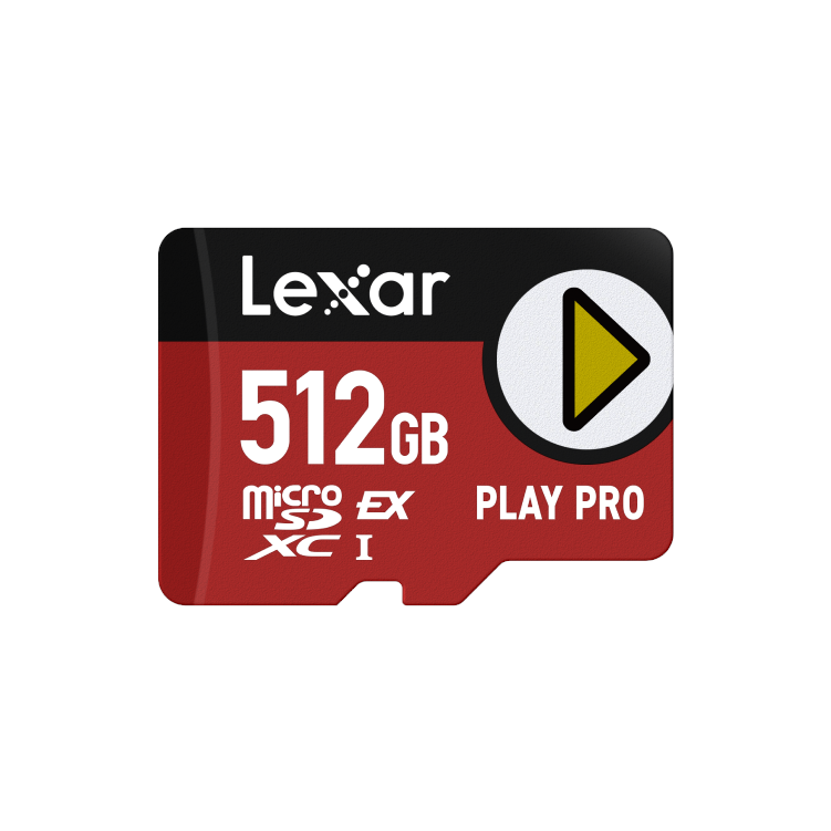 Lexar PLAY PRO 512Gb microSDXC™ Express 卡 #LMSXPS0512G-BNNNG