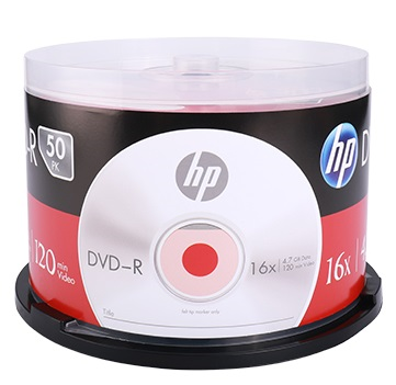 HP 4.7Gb DVD-R Disc -50pc/pack #DMA00083
