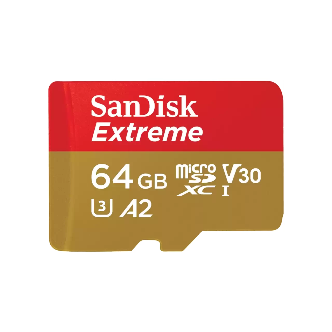 Sandisk Extreme 64Gb MicroSDXC UHS-I Memory Card #SDSQXAH-064G