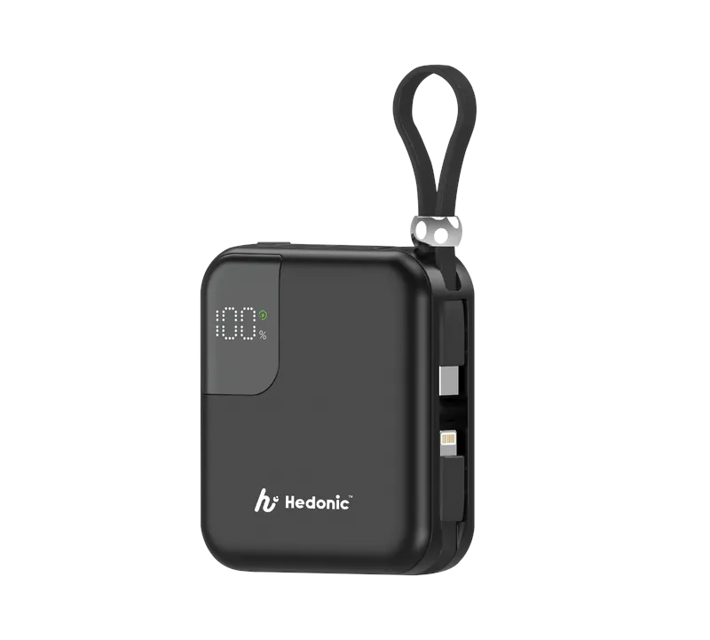 Hedonic PD3.0 10000mAh Lightning & USB-C 行動電源 (黑色) #81059 (CCC Cert.)