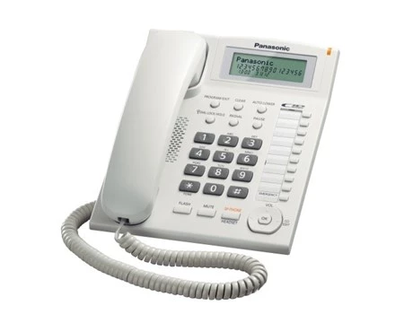 Panasonic KX-TS881MX Corded DECT Phone (White)