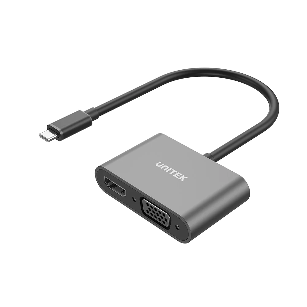 Unitek Usb-TypeC to HDMI+VGA  Adapter #V1168A