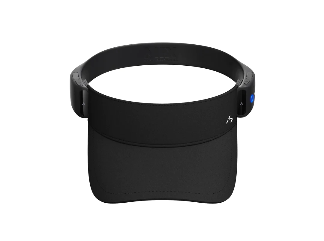 Hakii Mix V 藍牙耳機防曬帽 Earbuds Sun Hat Earphone Bluetooth v5.x w/Mic IPX5防水 Size L (Black) #DCHKIIBEB-05