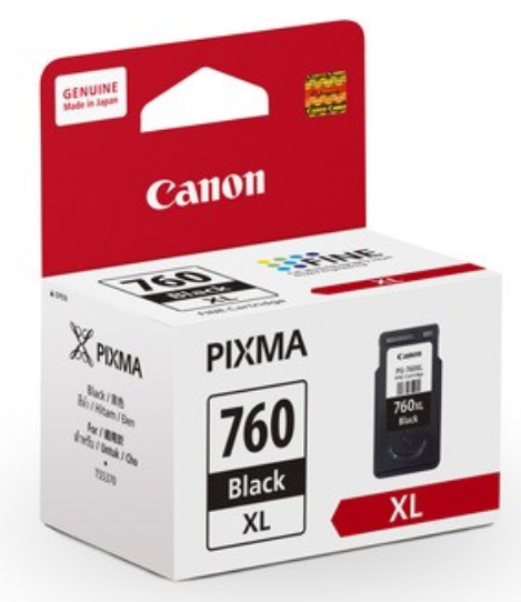 Canon PG-760XL 原廠黑色墨水盒 (高用量)