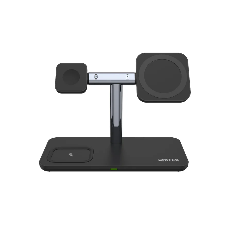 Unitek MagMightyTRI 3in1(Phone, Watch & AirPods) Wireless Charger Stand #P1212A