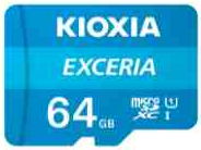 KIOXIA(Toshiba) Exceria 64Gb MicroSDXC Card