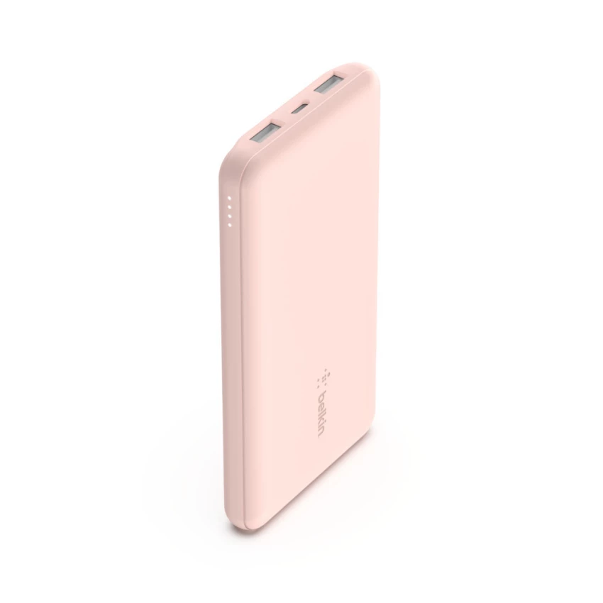 Belkin BOOST CHARGE 10000mAh 3port Power Bank (Pink) #BPB011btRG