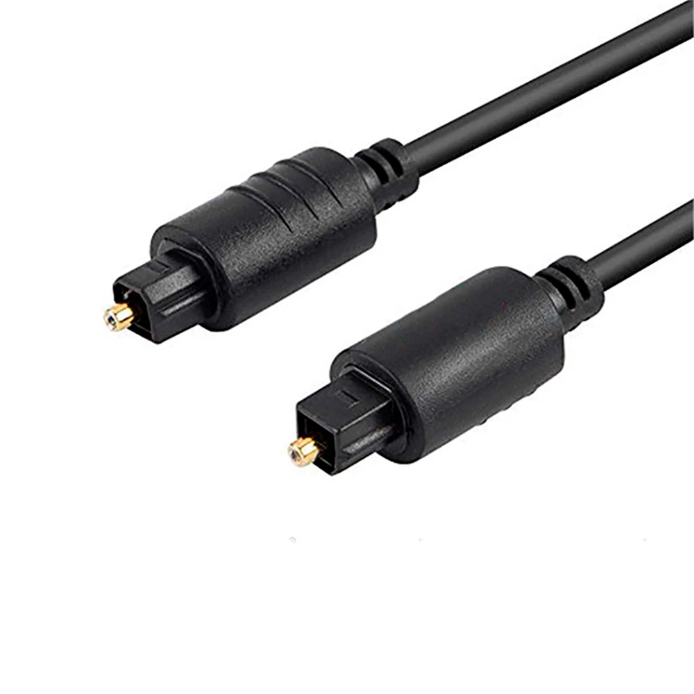 PC-Home TosLink Optical Audio Cable 2m 6.6ft (Black)