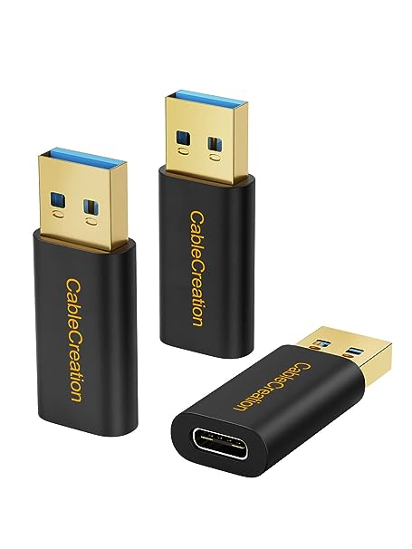 CableCreation USB-A 公 3.0 轉 USB-C 母轉換頭 #551153