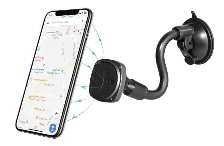 Capdase Squarer Magnetic Car Mount Gooseneck Arm #HR00-MC0g