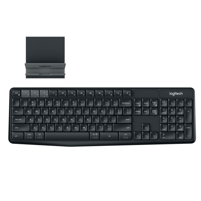 Logitech K375s Chinese Cordless Keyboard (Black, Multi-device, Usb, Bluetooth)