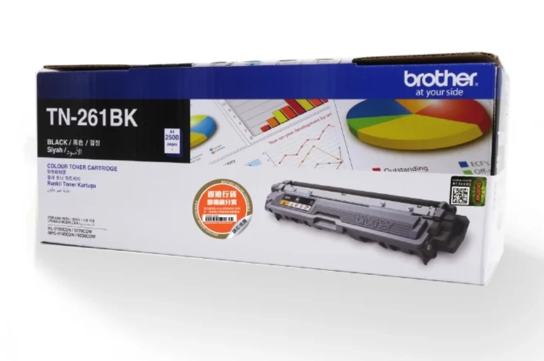 Brother TN261bK Black Toner Cartridge