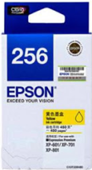 Epson 256 黃色原廠墨水盒 #T256480