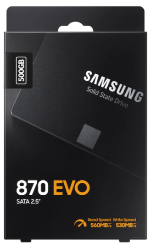 Samsung 870 Evo 500Gb 2.5吋 SATA SSD 固態硬碟