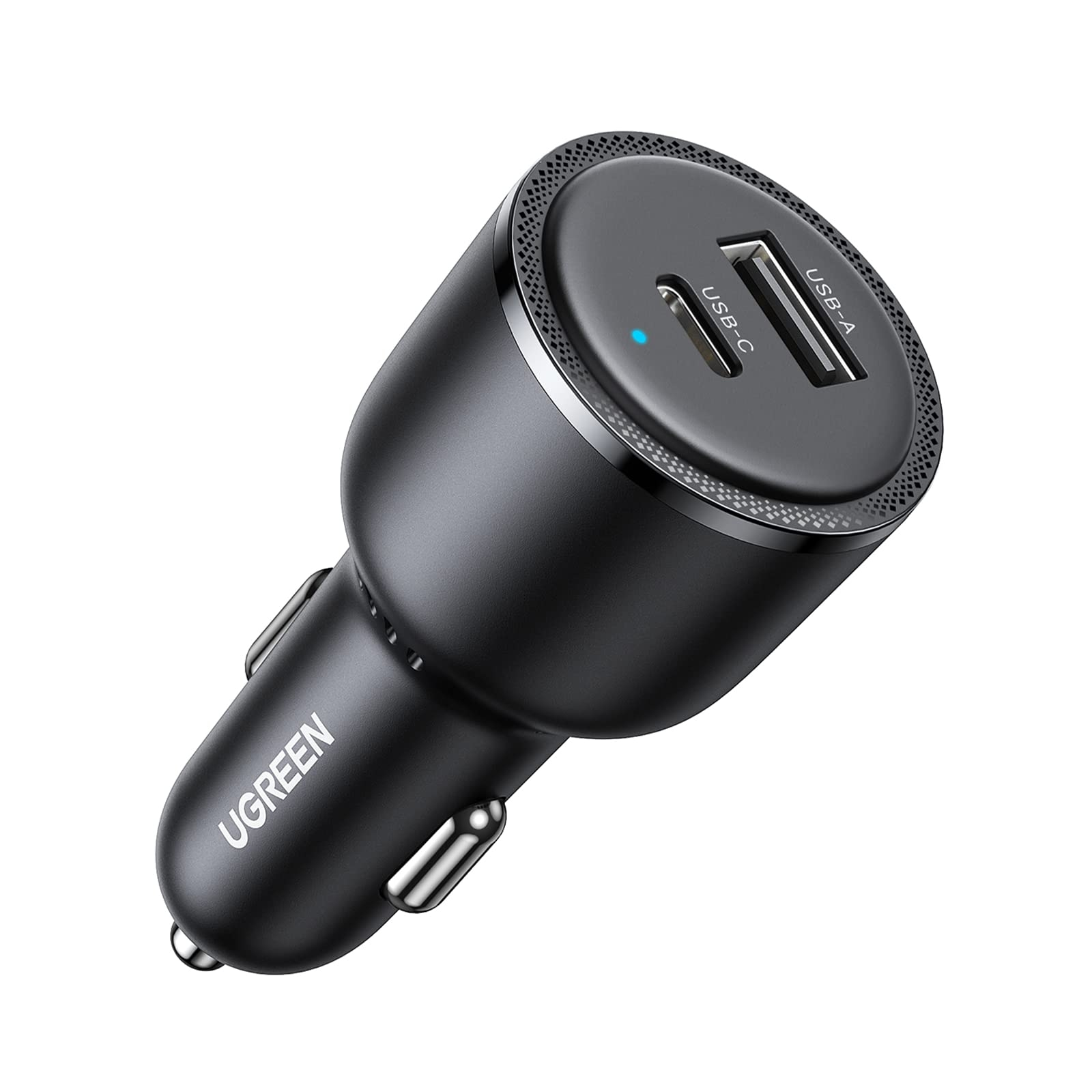 Ugreen CD239 Car Charger (63W, 2port, Usb-A, Usb-C, PD/QC3.0, Black) #90645