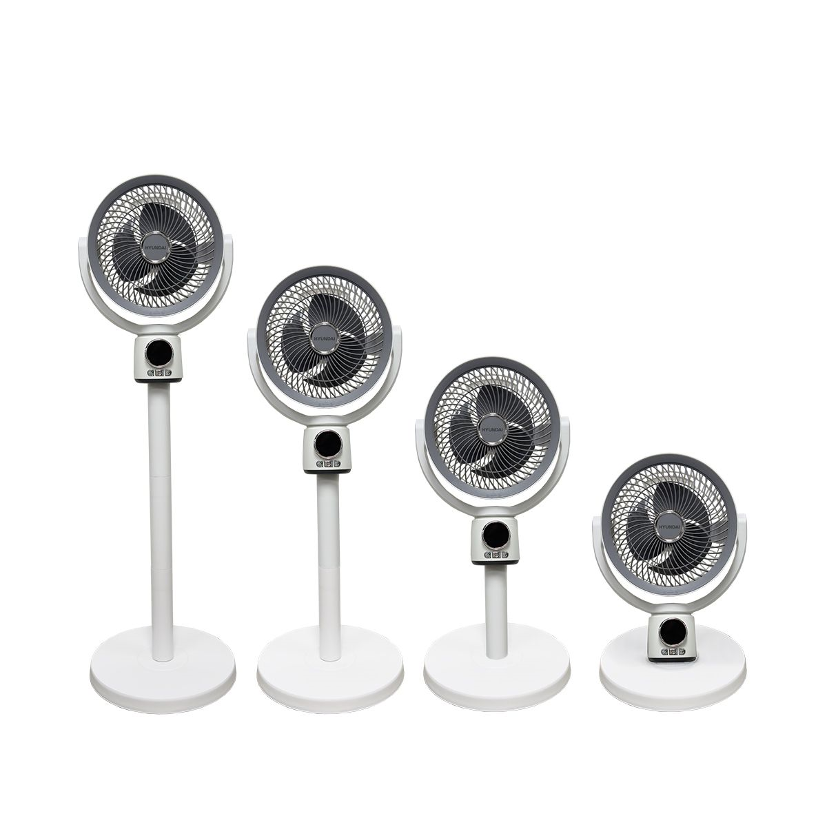 Hyundai Foldable Fan 無線座地座枱兩用循環扇 #HY-F20R