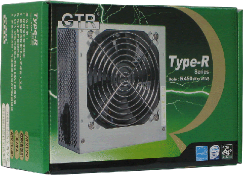 GTR Type-R450 450w ATX Power Supply